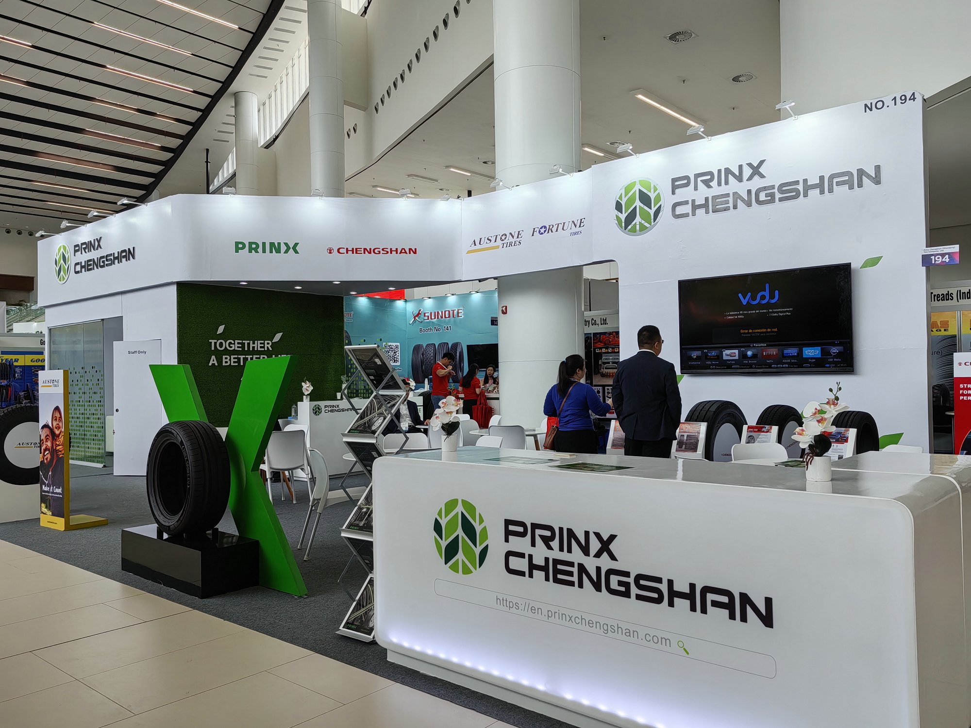 亮相巴拿马轮胎展 yd2333云顶电子游戏为拉美用户打造品质之作